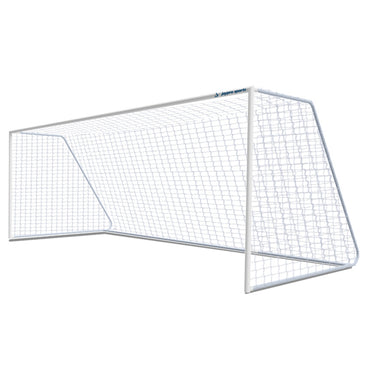 Soccer Goals - Classic Club Round Goal (8 ft.H x 24 ft.W x 4 ft.B x 9 ft.D) - NFHS Compliant